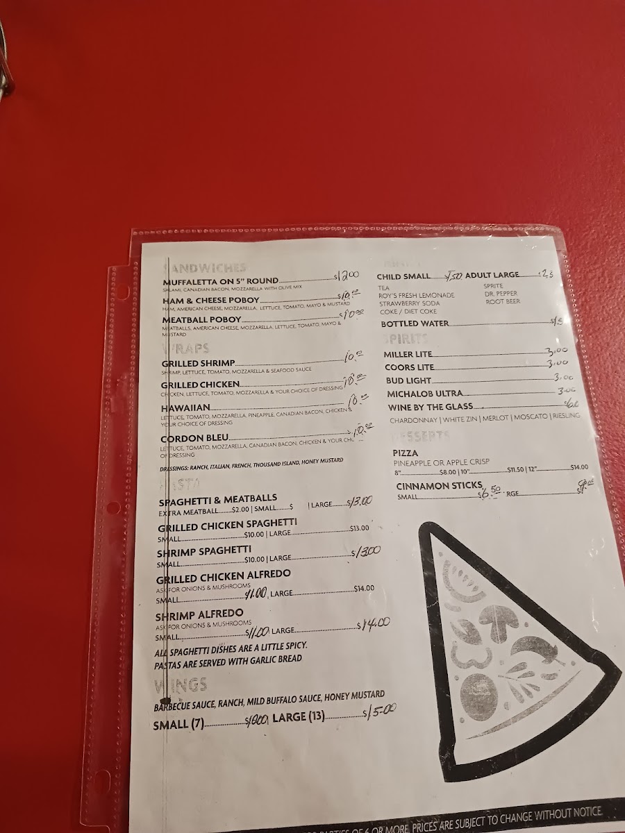 Paradise Pizza Menu-4