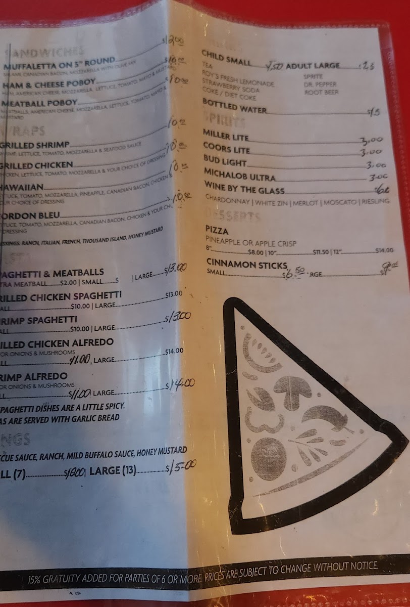 Paradise Pizza Menu-5
